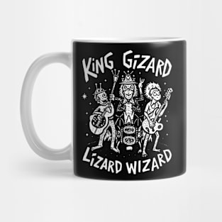 The King Gizard And Wizard Lizard Mug